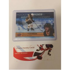 H-18 David Pastrnak Hockey Heroes 2021-22 Tim Hortons UD Upper Deck 
